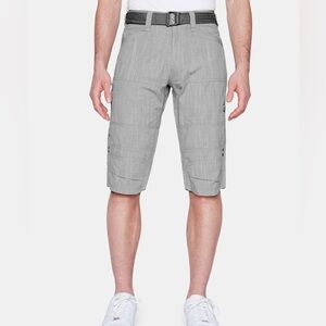 Men's Gray Cargo Shorts